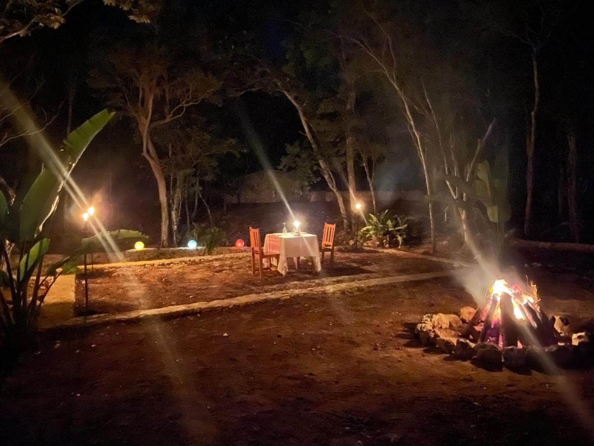 Отель Glamping Bunga Lotus Тулум Экстерьер фото
