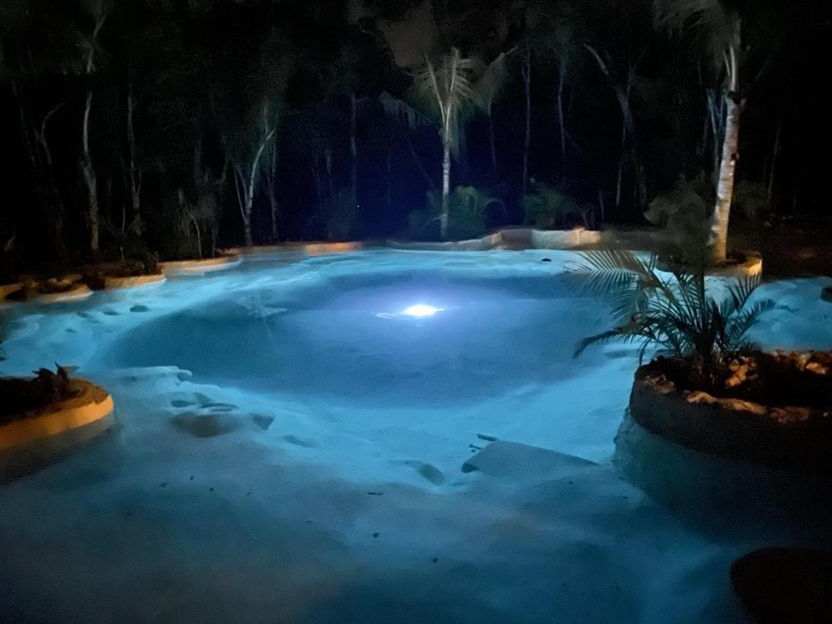 Отель Glamping Bunga Lotus Тулум Экстерьер фото