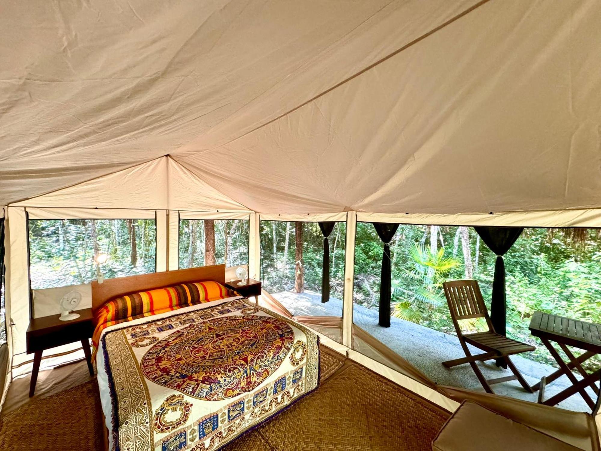 Отель Glamping Bunga Lotus Тулум Экстерьер фото