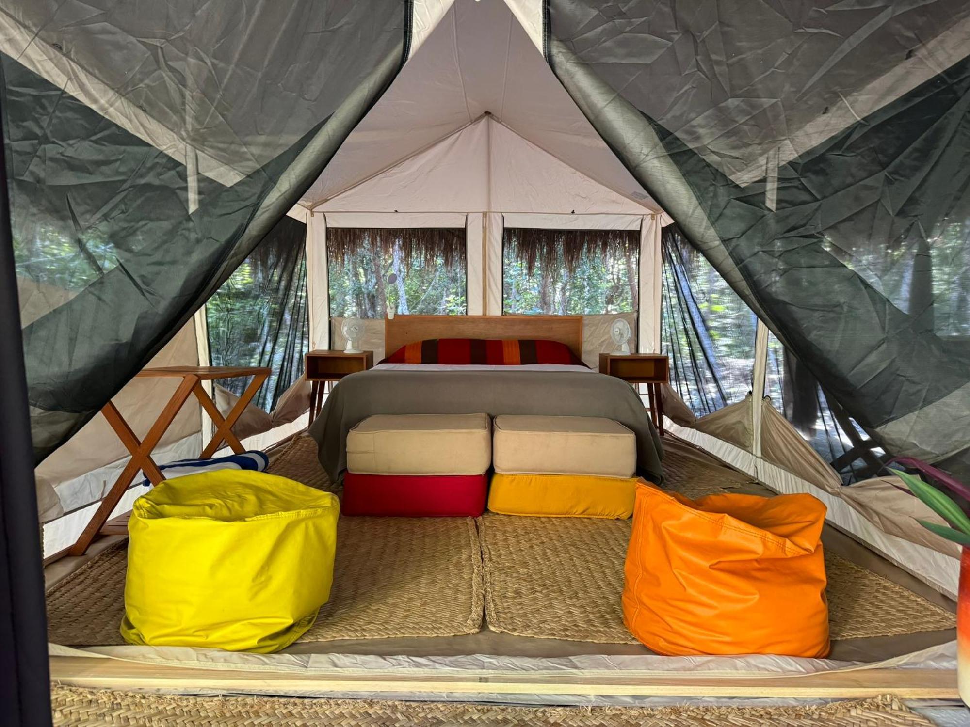 Отель Glamping Bunga Lotus Тулум Экстерьер фото