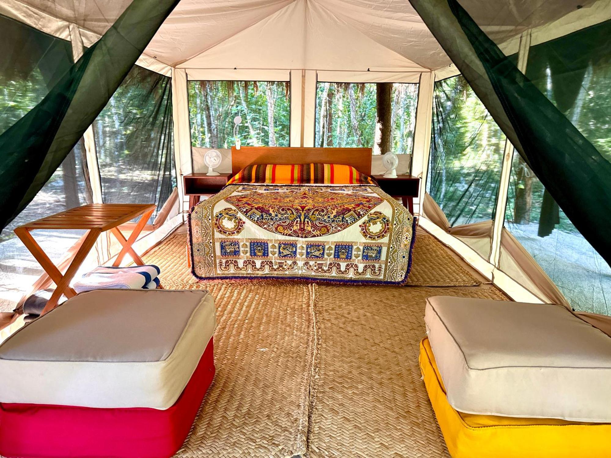 Отель Glamping Bunga Lotus Тулум Экстерьер фото