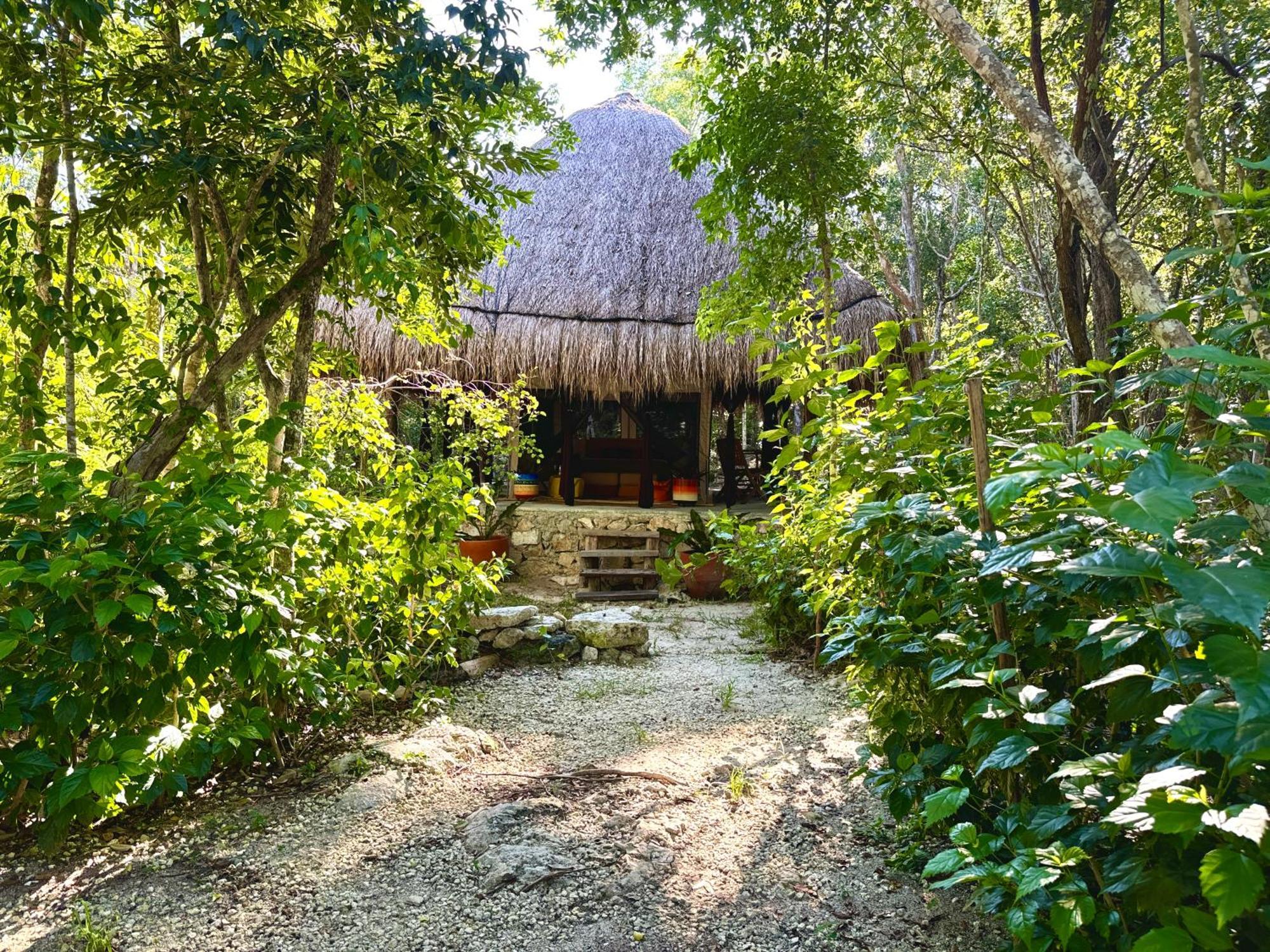 Отель Glamping Bunga Lotus Тулум Экстерьер фото